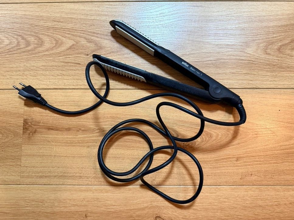 * Braun satin hair 5 stijltang*, Ophalen of Verzenden, Gebruikt, Krultang of Stijltang