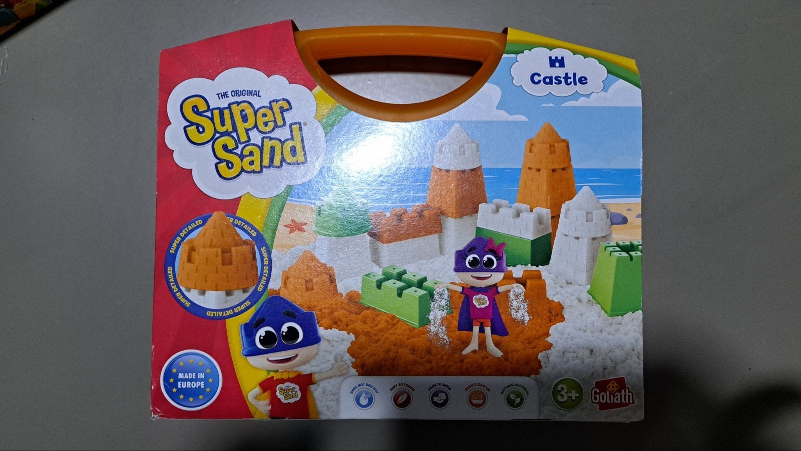 Nieuw! The Original Super Sand Goliath Kinetisch Zand set, Ophalen of Verzenden, Nieuw