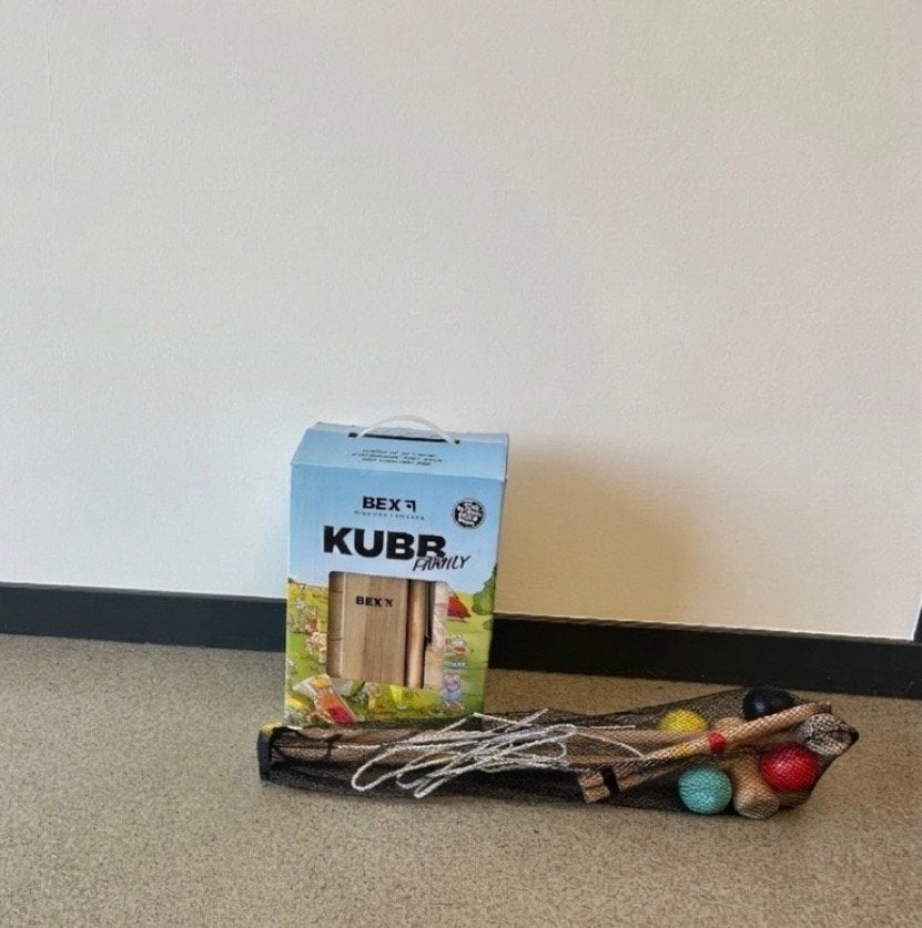 Kubb Family en Croquet set - Buitenplezier voor iedereen!, Ophalen of Verzenden, Zo goed als nieuw