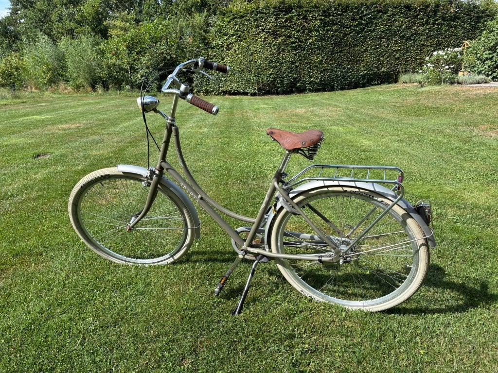 Mooie Sparta Vintage fiets in gave olijfgroene kleur!, Ophalen, Terugtraprem, Sparta, Gebruikt