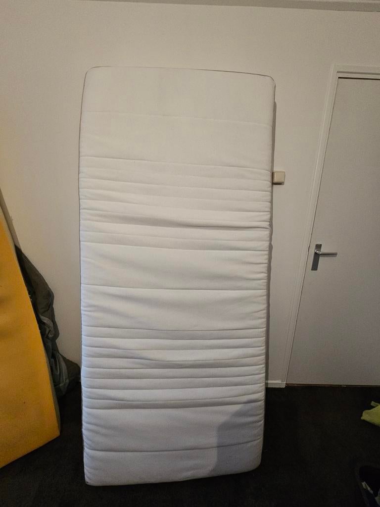 Myrbacka matras - hard, afneembare hoes, goede staat, Ophalen, Gebruikt, 90 cm, Eenpersoons