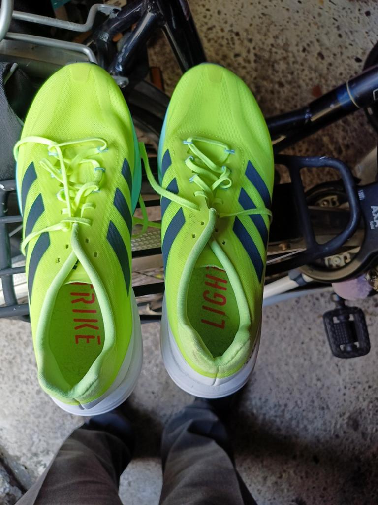 Adidas Adizero Adios Pro 2.0 Hardloopschoenen - Maat 43 1/3, Overige kleuren, Ophalen of Verzenden, Adidas, Sneakers of Gympen
