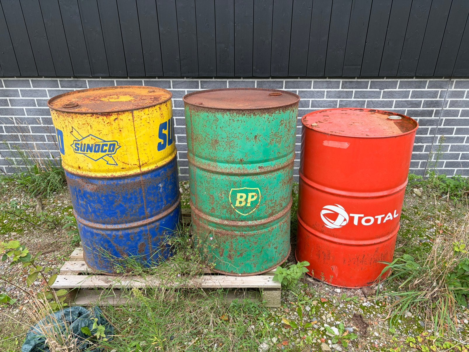 Drie olievaten, oliedrums., Ophalen, Overige typen