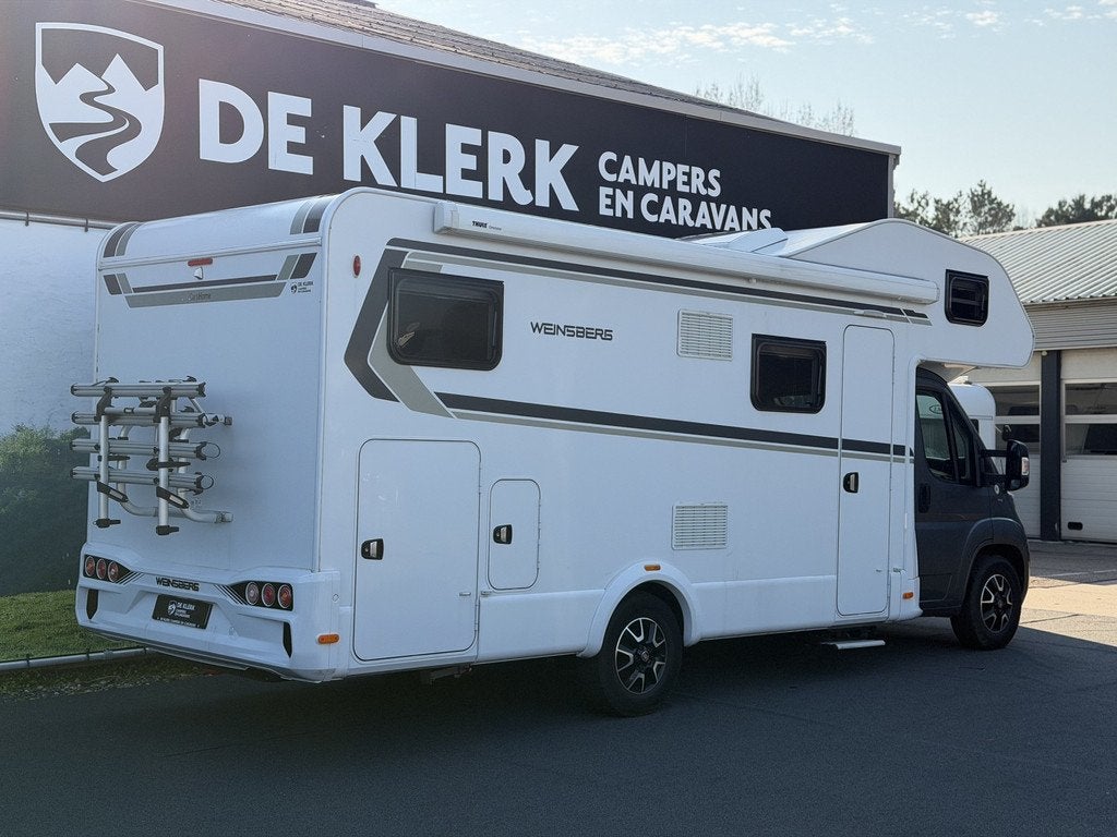 Weinsberg CARAHOME 700 DG / Gratis Stalling (bj 2021), Weinsberg, Alkoof, Ringverwarming, 7 tot 8 meter