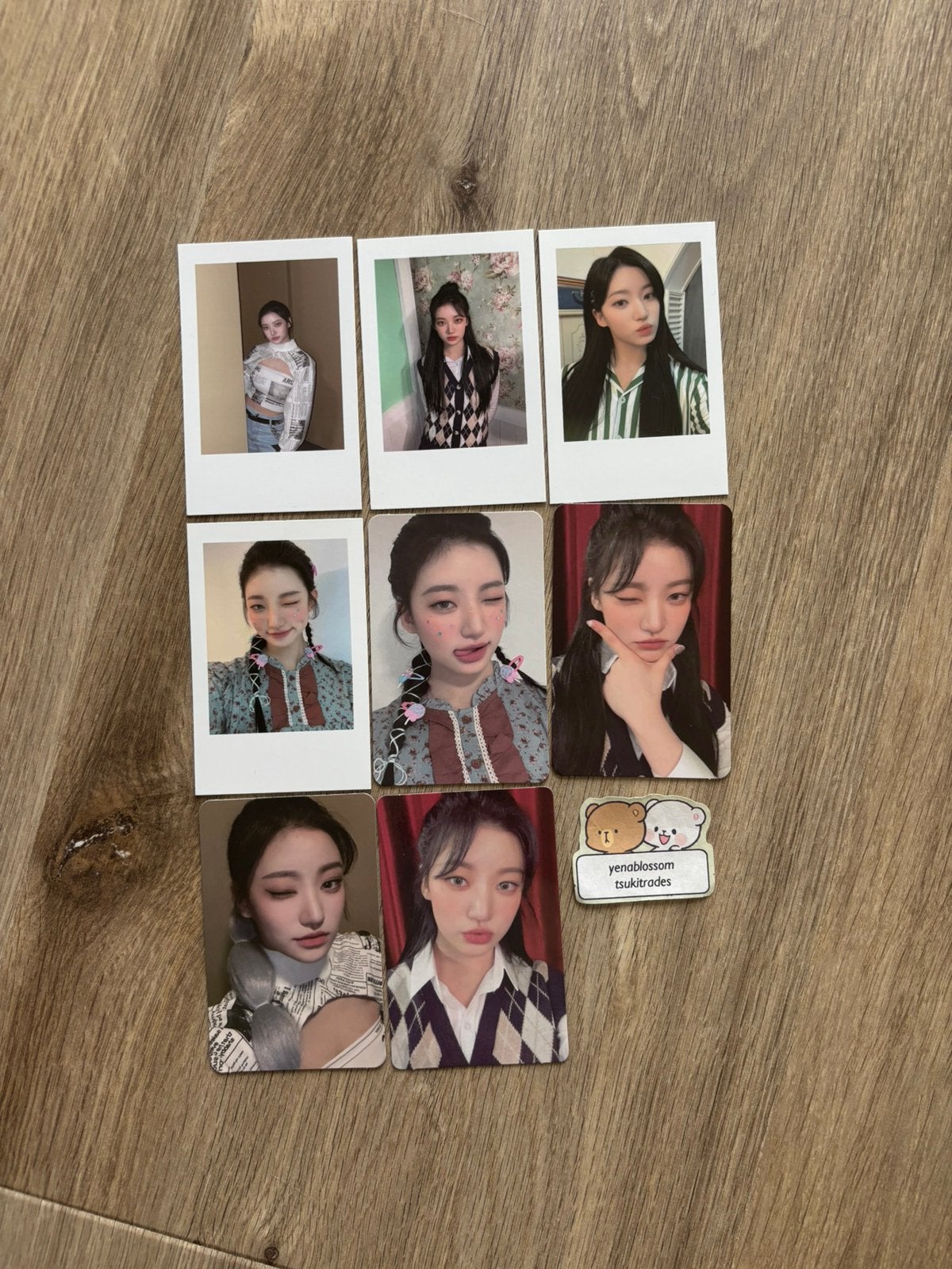 billlie siyoon tcsau album photocard set kpop k.pop, Ophalen of Verzenden, Zo goed als nieuw, Foto of Kaart