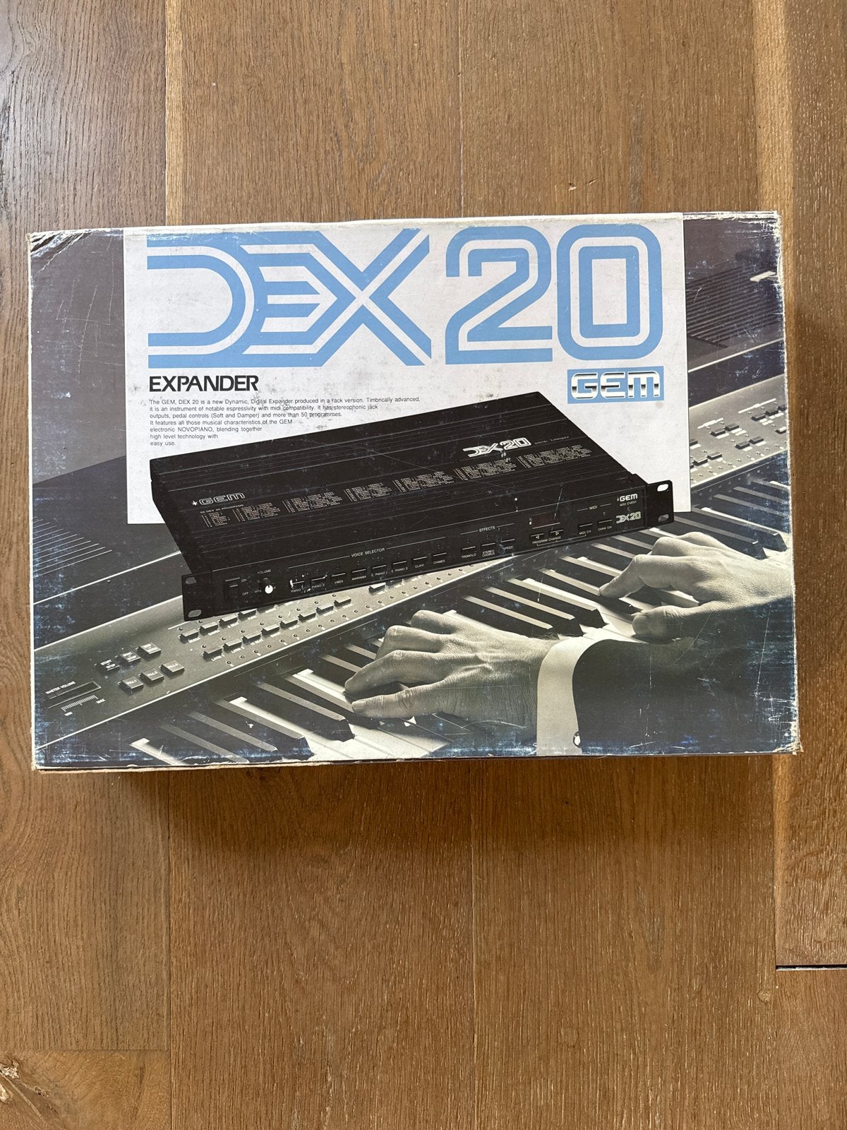 GEM DEX 20 Expander - Vintage MIDI Module, Muziek en Instrumenten, Overige aantallen, Zo goed als nieuw, Met midi-aansluiting