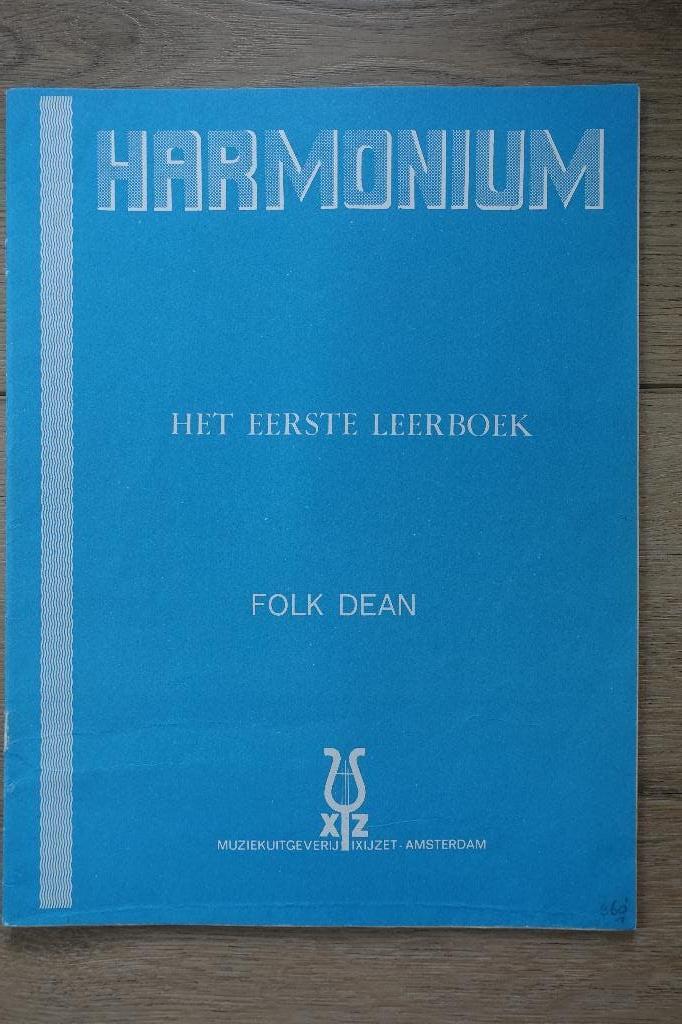 Harmonium Het eerste leerboek Folk Dean, Gebruikt, Overige genres, Les of Cursus, Ophalen of Verzenden