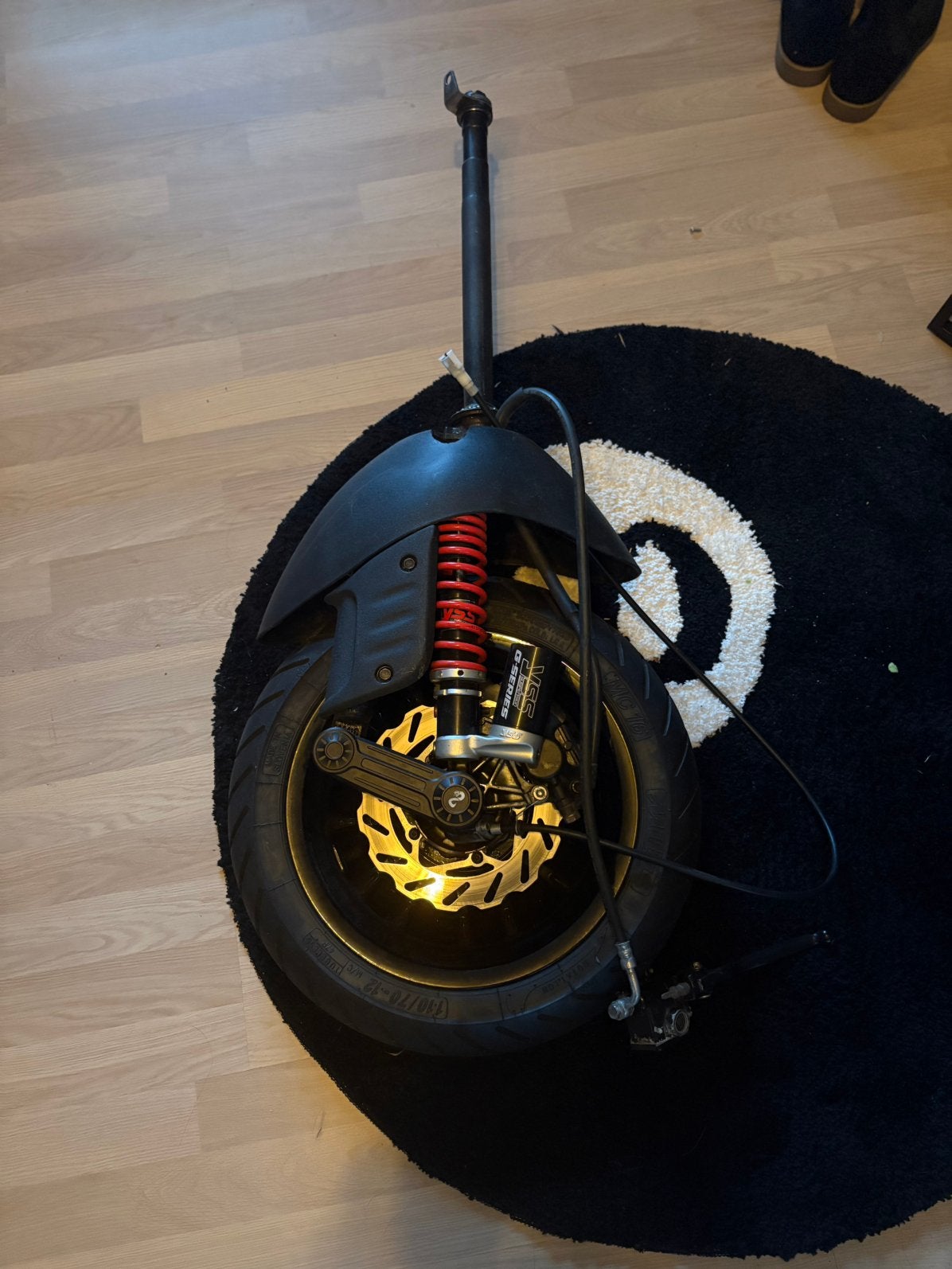 Originele piaggo zip sp vork, Ophalen of Verzenden, Zo goed als nieuw, Bokszak