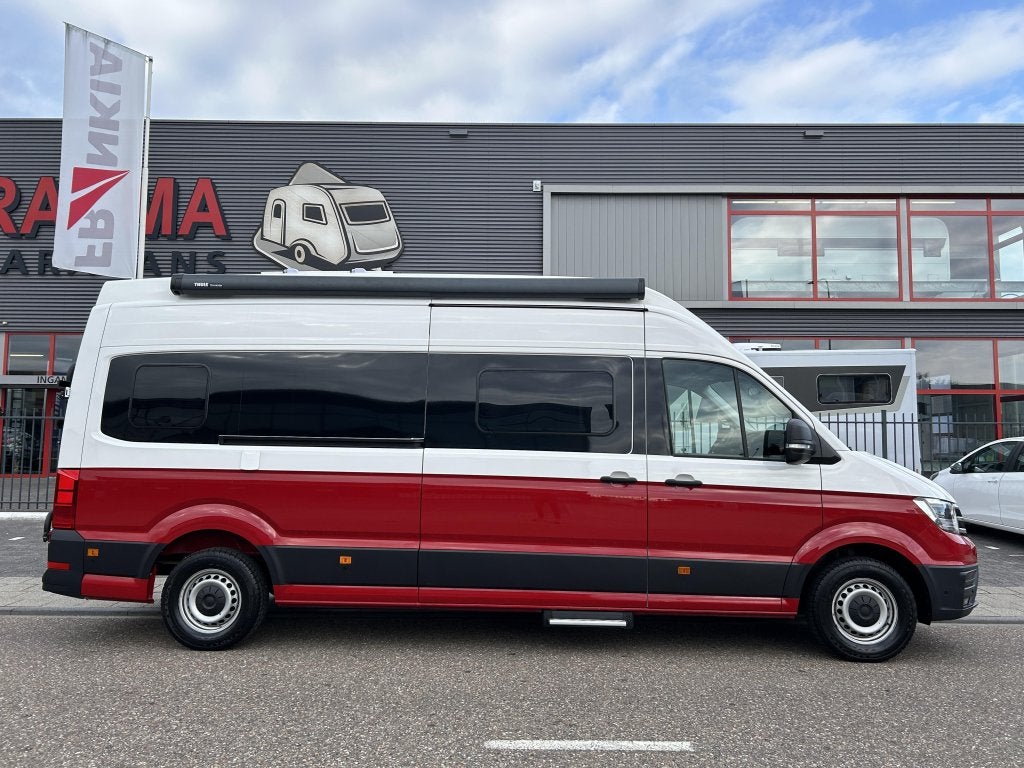 Volkswagen Grand California 680 Automaat, Solar, Trekhaak, Automaat, Buscamper of Camperbus, Volkswagen, Luifel
