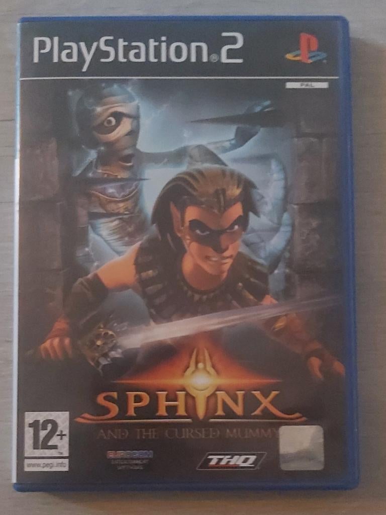 Sphinx and the Cursed Mummy PS2 - Avontuurlijke Actiegame, Spelcomputers en Games, Ophalen of Verzenden, Gebruikt