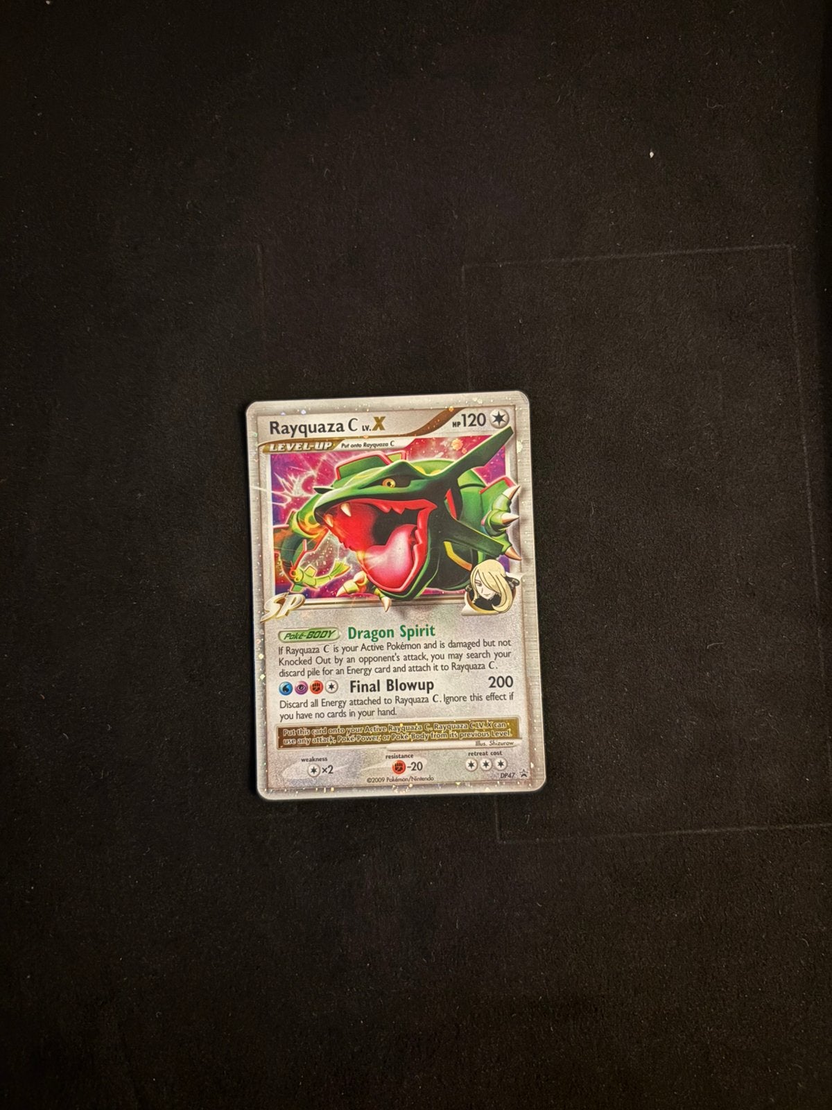 Rayquaza C LV.X #DP47, Ophalen of Verzenden, Zo goed als nieuw