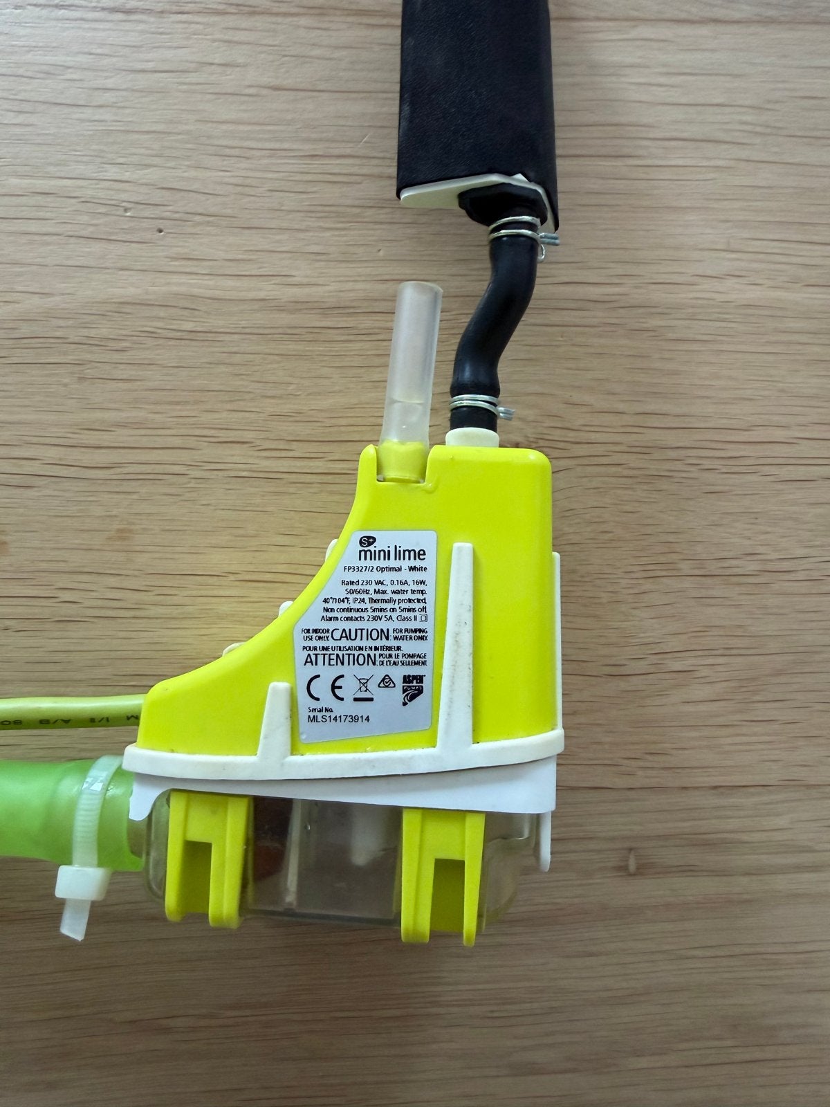 Aspen Airco Lime mini pomp condensatie pomp, Witgoed en Apparatuur, Airco's, Zo goed als nieuw, Ophalen