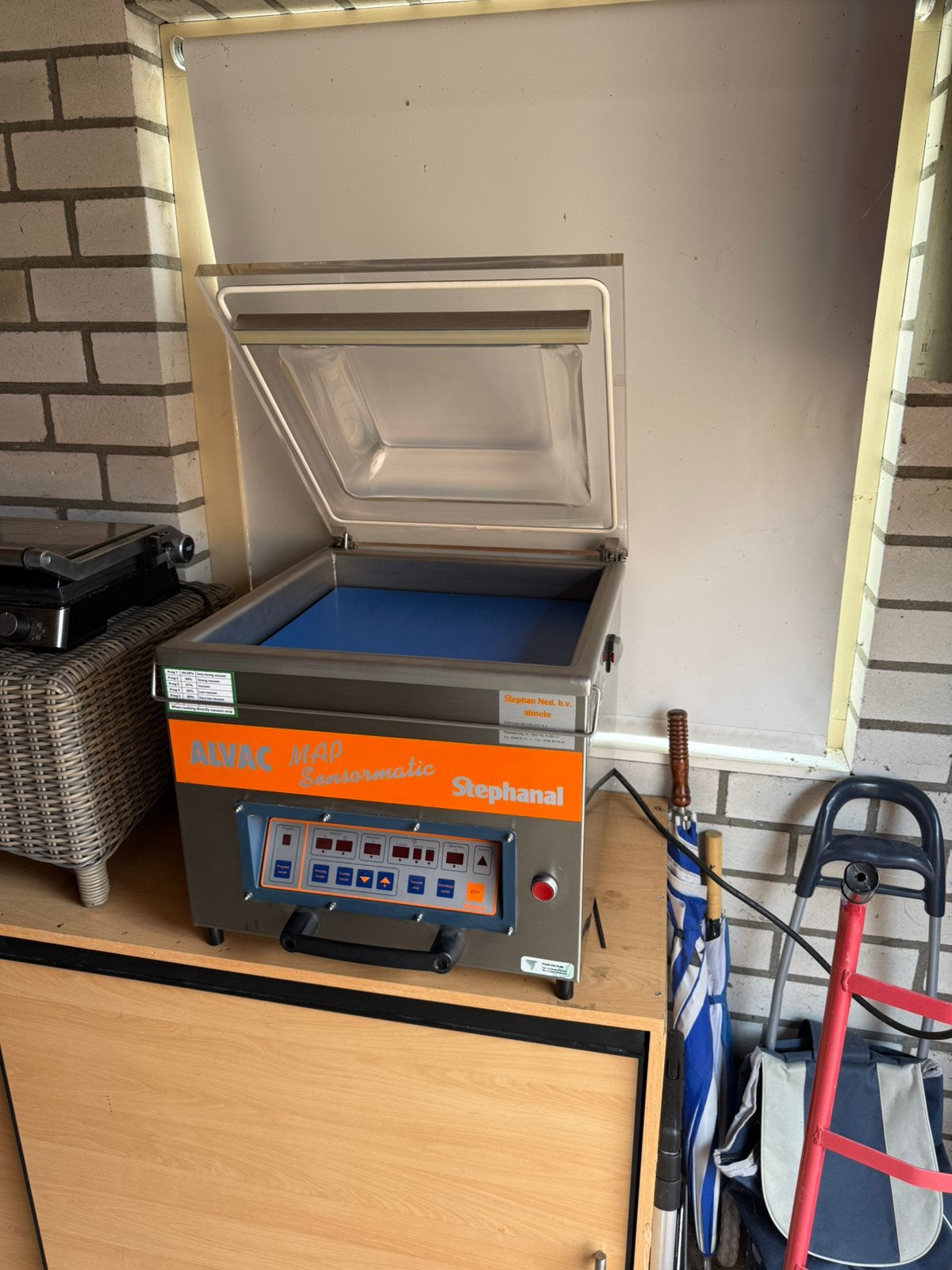 Stephan Alvac Vacumeermachine, Ophalen, Zo goed als nieuw