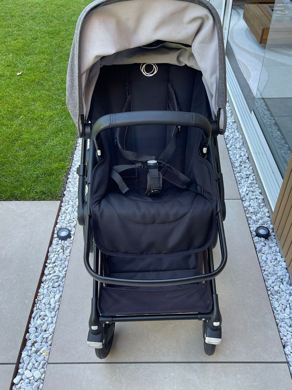 Bugaboo Fox kinderwagen - Zwart/Grijs, Kinderen en Baby's, Ophalen, Gebruikt, Bugaboo, Combiwagen