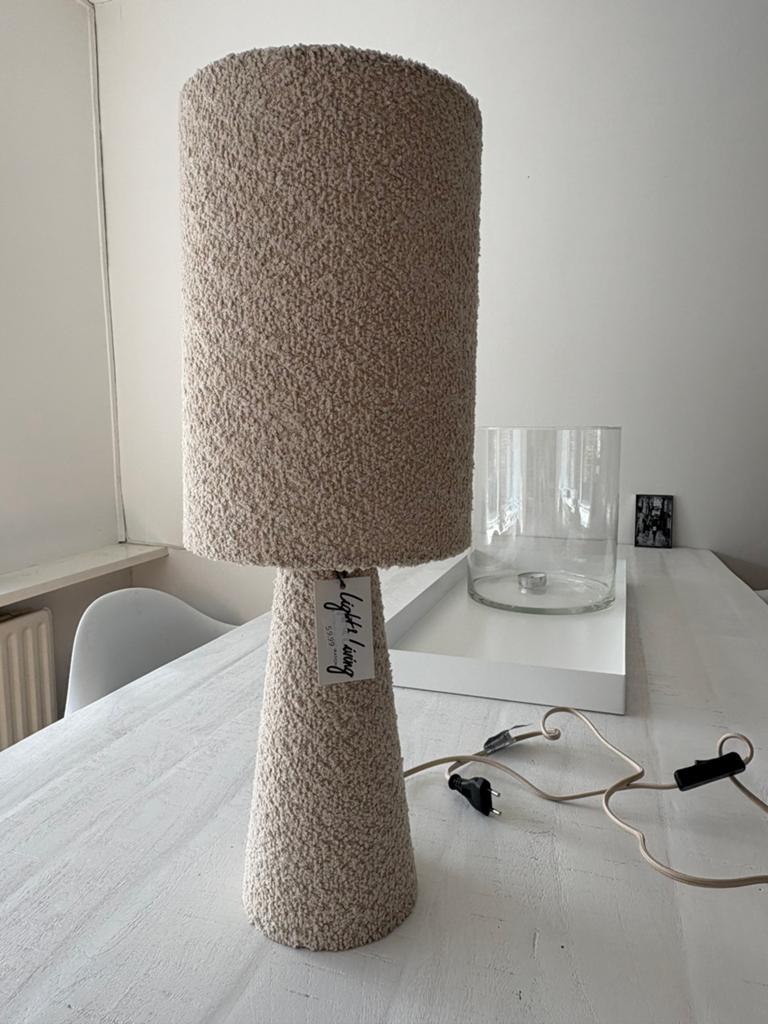 Light & living Lamp teddy, Huis en Inrichting, Ophalen, Nieuw, Beige, Rond