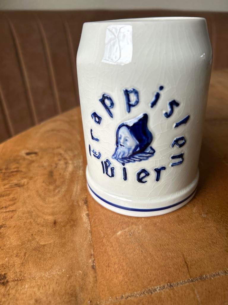 Vintage Goedewaagen Trappistenbier bierpul, Ophalen of Verzenden