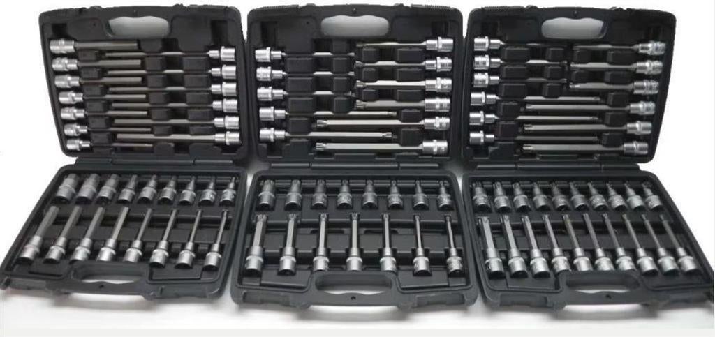 Inbus, Torx, veeltand doppenset 3 koffers., Auto diversen, Autogereedschap, Ophalen of Verzenden, Nieuw