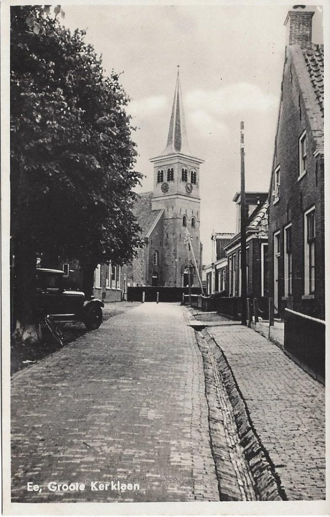 Ee (Frl.) Groote Kerklaan, Automobiel, 1939, Ophalen of Verzenden, 1920 tot 1940, Ongelopen, Friesland