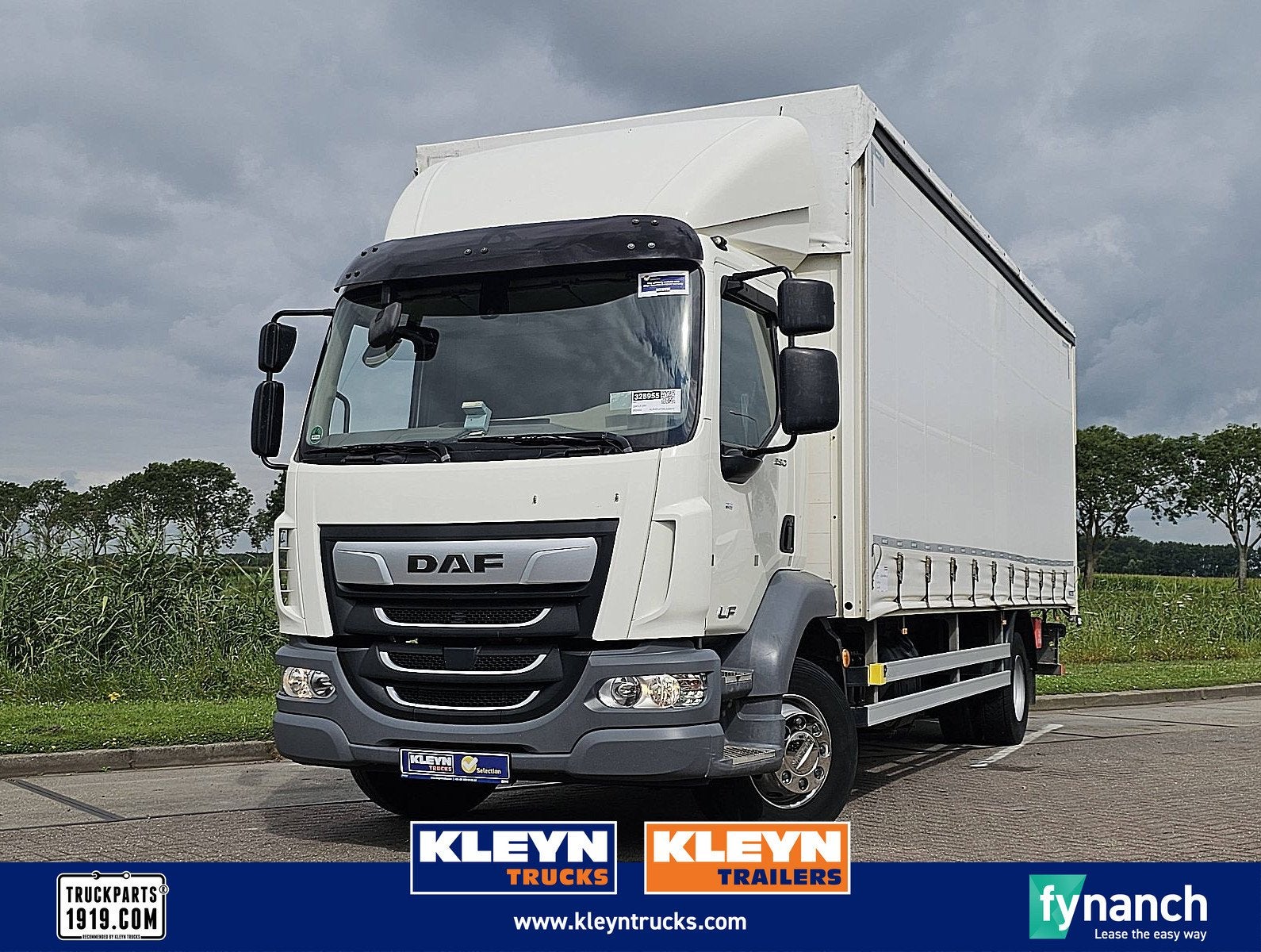 DAF LF 290 16 t, Auto's, Vrachtwagens, Automaat, 295 pk, Euro 6, Wit
