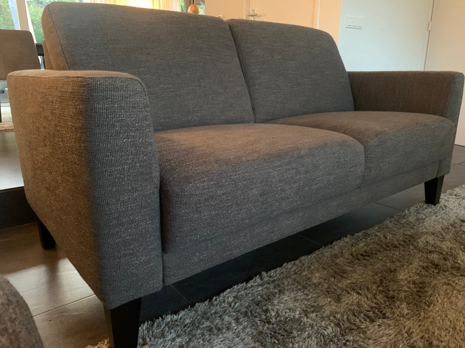 2,5 zits bank. 1 jaar oud. Nieuwstaat! Pronto Wonen, Ophalen, 150 tot 200 cm, Tweepersoons, 75 tot 100 cm