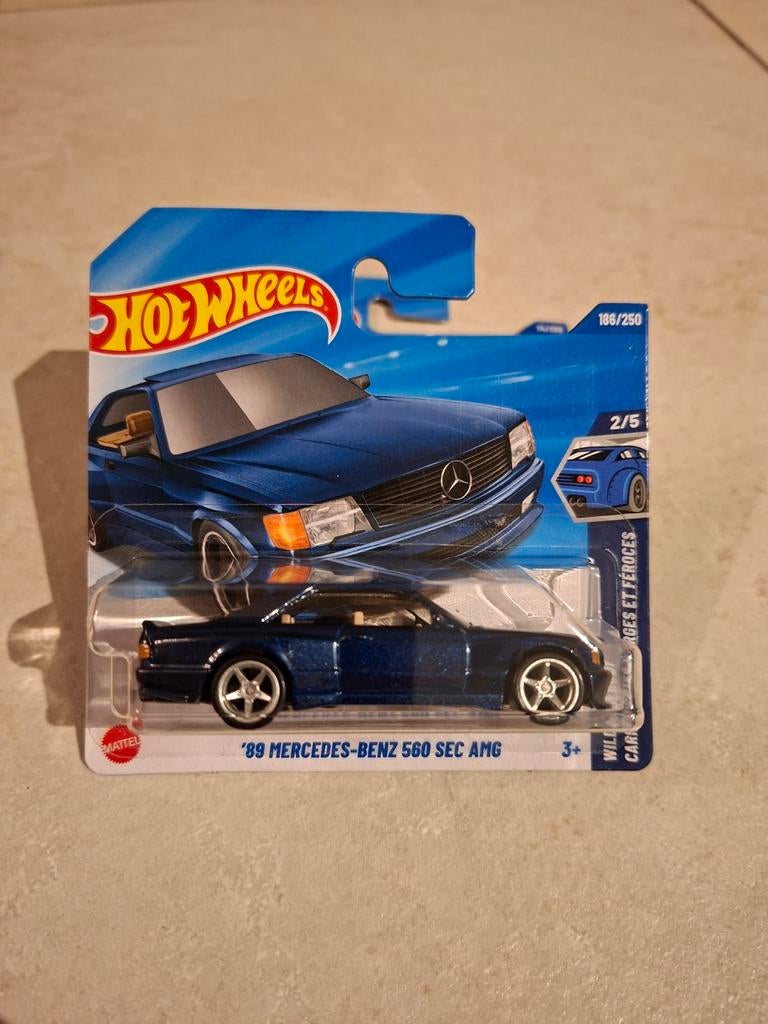 Hot Wheels '89 Mercedes-Benz 560 SEC AMG Custom!!, Ophalen of Verzenden, Nieuw, Auto