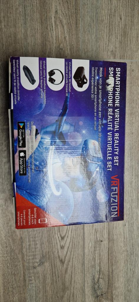 Nieuwe VR bril - VRFuzion Smartphone Virtual Reality Set, Ophalen of Verzenden, Nieuw, VR-bril, Telefoon