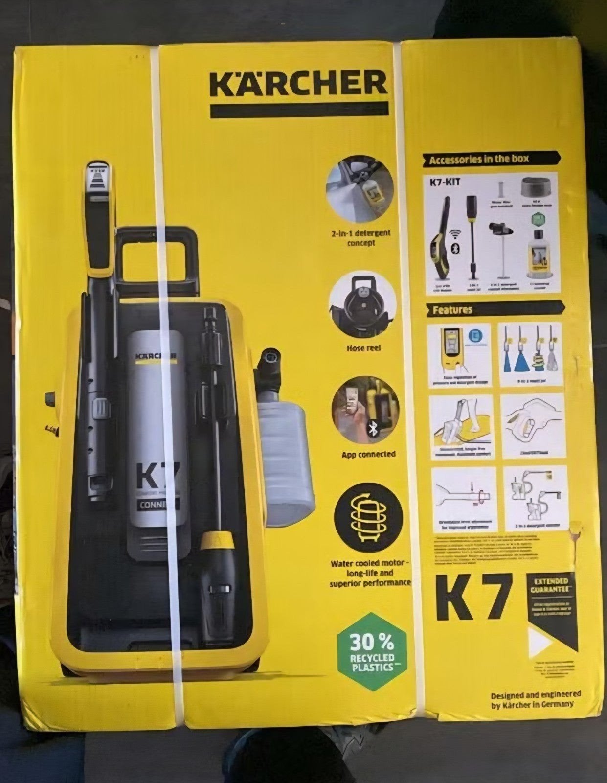 K7  karcher nieuw in de doos, Tuin en Terras, Hogedrukreinigers, Ophalen of Verzenden, Nieuw, Elektrisch