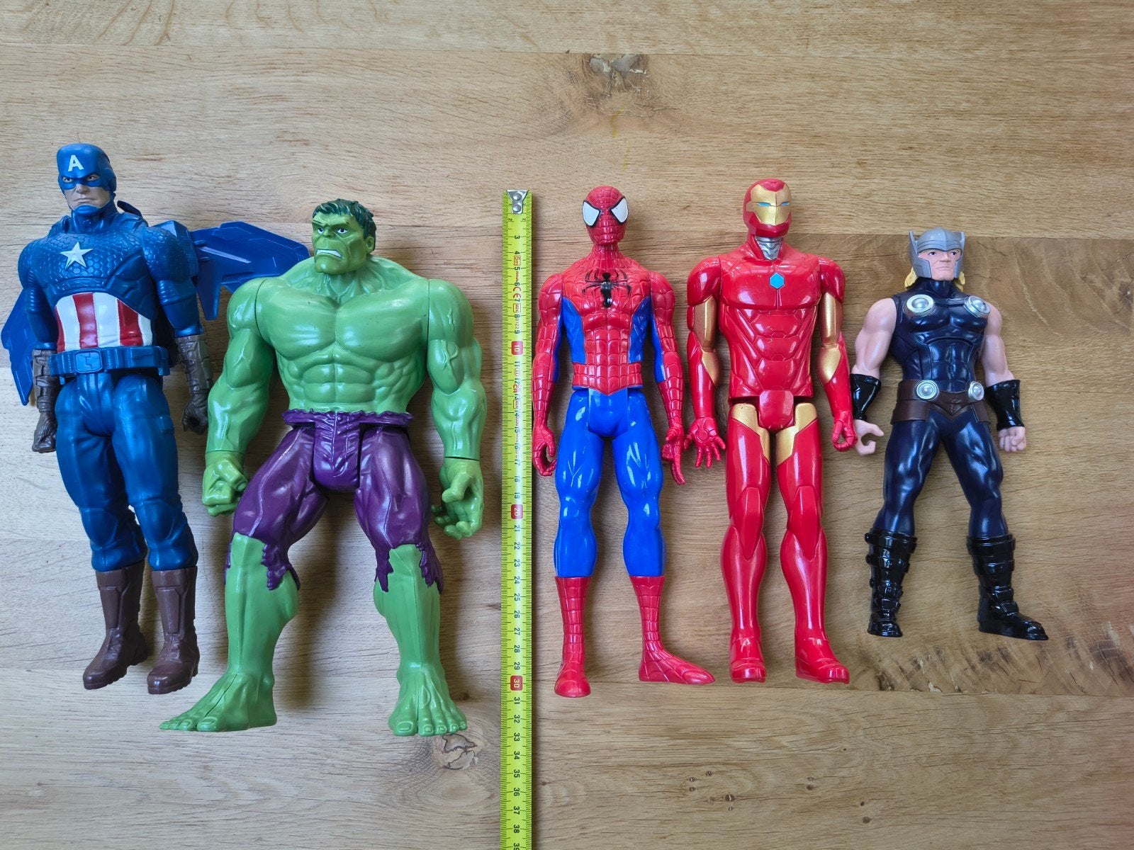 Grote Marvel Avengers actiefiguren set (5 stuks), Ophalen of Verzenden, Gebruikt