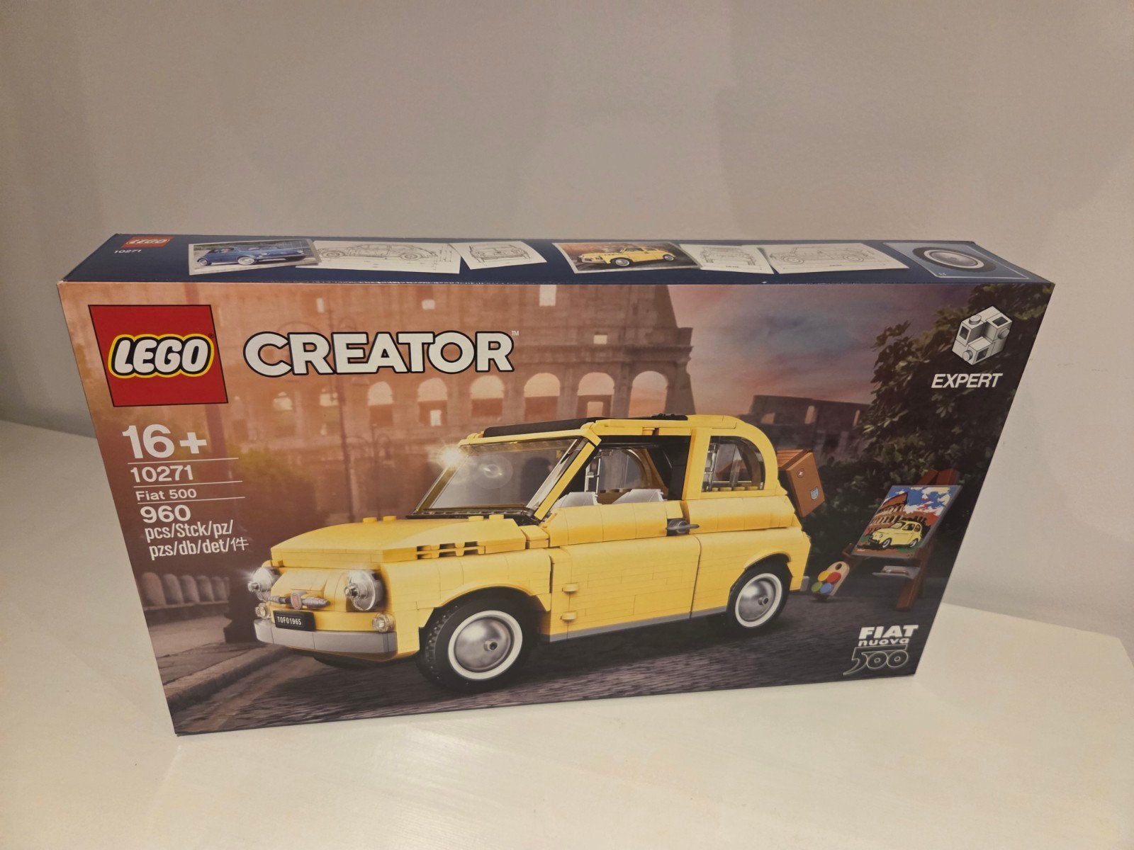 Nieuwe LEGO Creator Expert Fiat 500 (10271), Kinderen en Baby's, Lego, Nieuw, Ophalen of Verzenden, Ongeopend/sealed