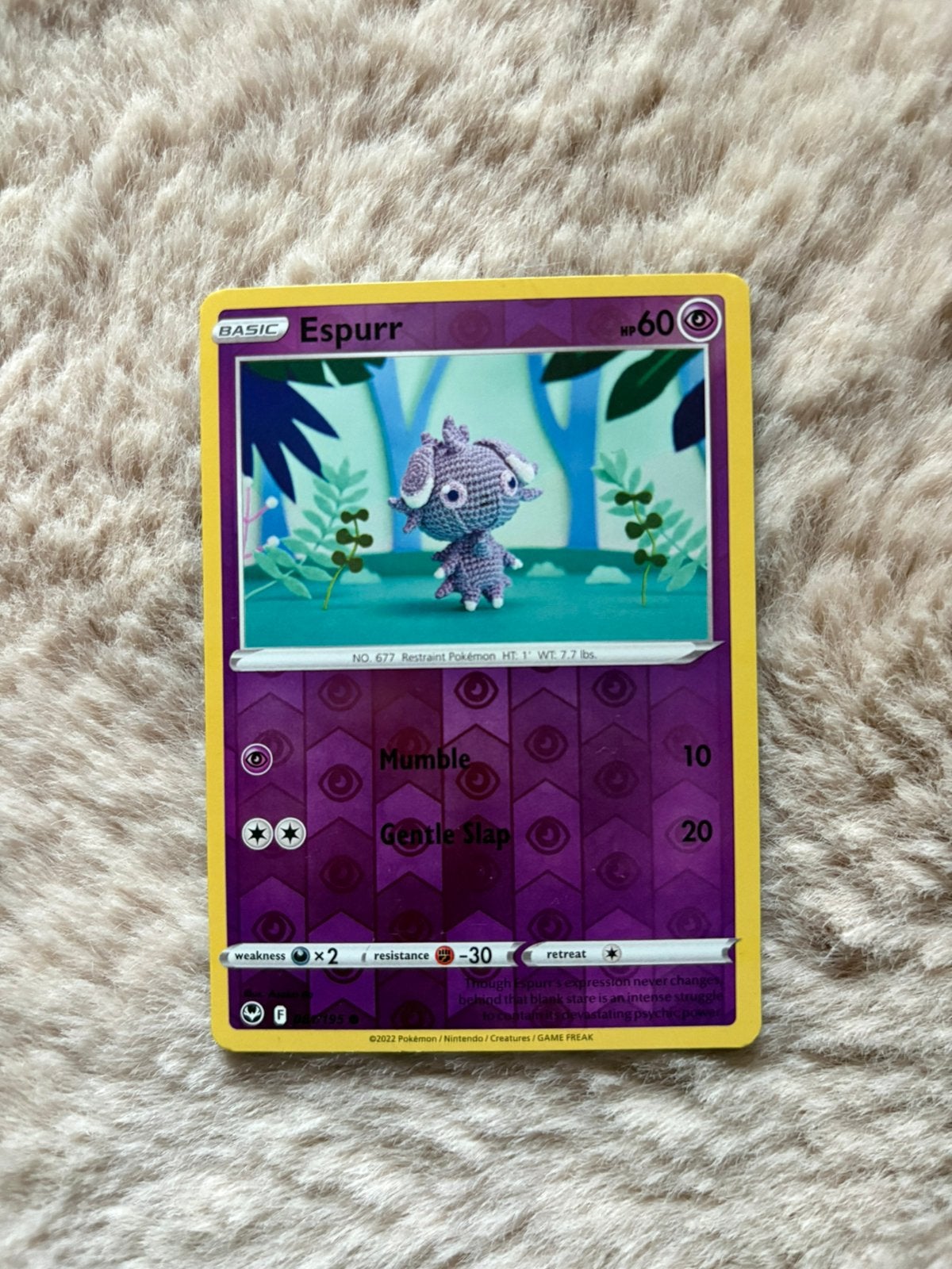 Espurr 81/195 reverse holo, Hobby en Vrije tijd, Verzamelkaartspellen | Yu-gi-Oh!, Ophalen of Verzenden, Zo goed als nieuw