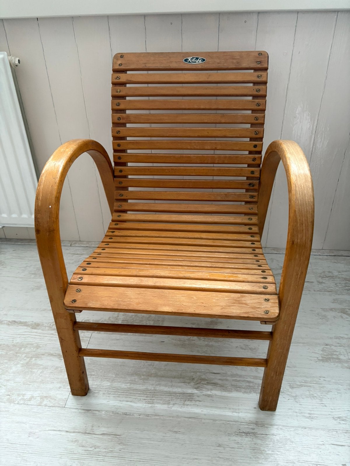 Vintage Kifoba kinder fauteuil, Kinderen en Baby's, Kinderkamer | Tafels en Stoelen, Ophalen, Gebruikt, Stoel(en)