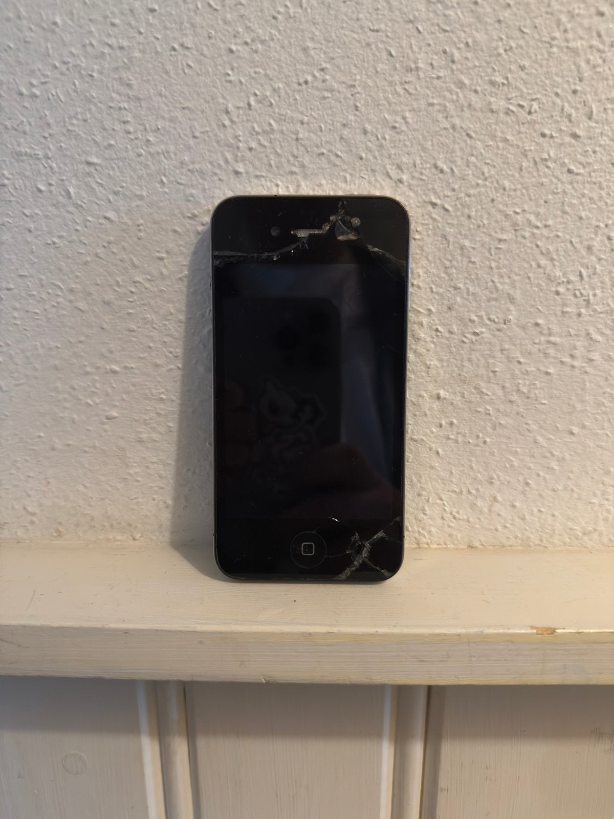Iphone 4S - Voor onderdelen, Telecommunicatie, Gebruikt, Verzenden, Zwart, 8 GB