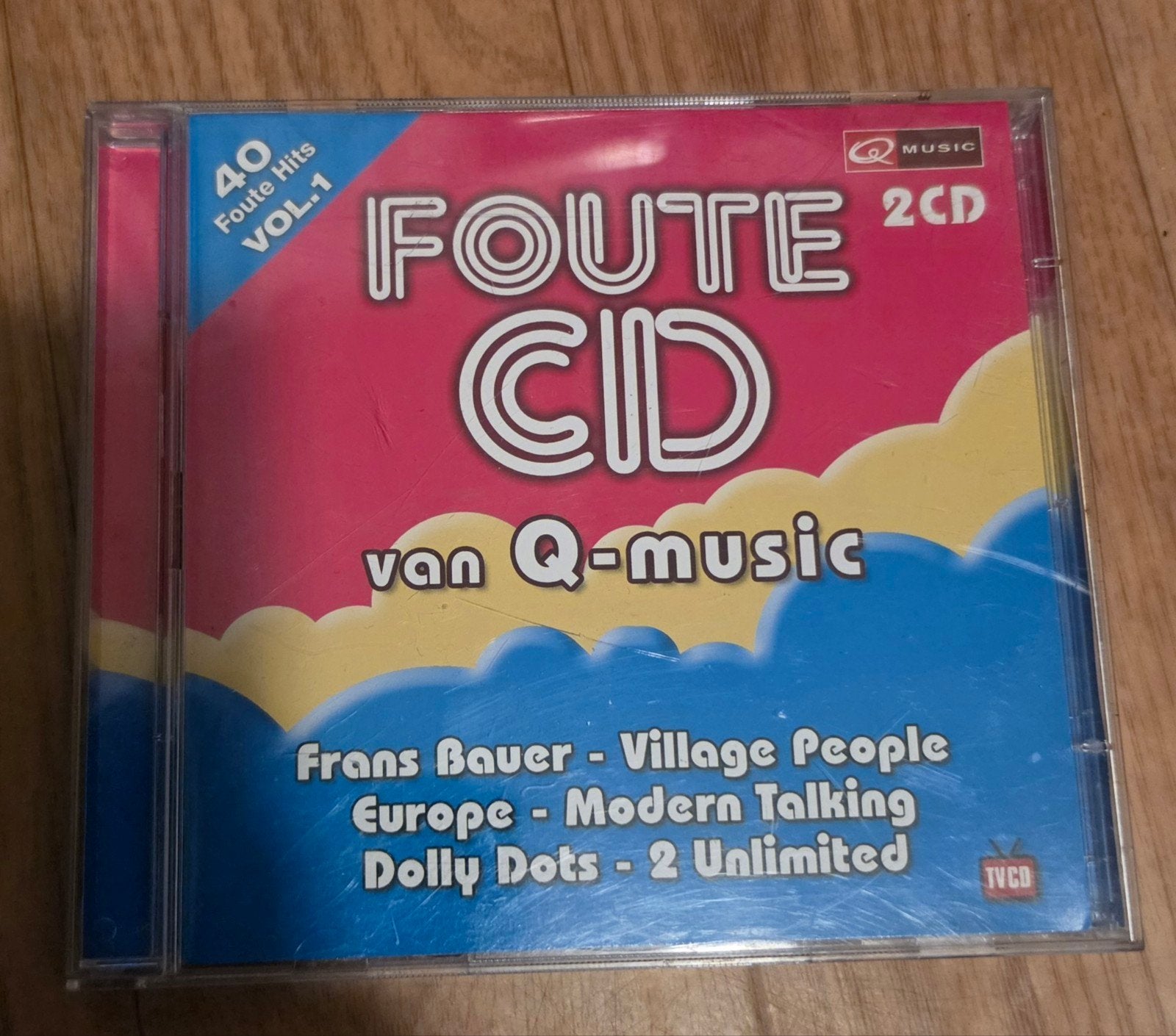 Foute Cd Van Q-Music Vol.1 Dubbel Cd, Ophalen of Verzenden, Zo goed als nieuw