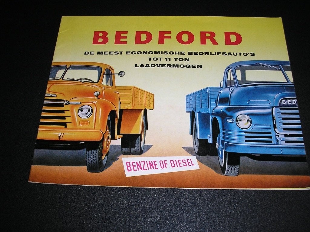 Bedford bedrijfsauto's, benzine of diesel, Ophalen of Verzenden, Gelezen, Overige merken