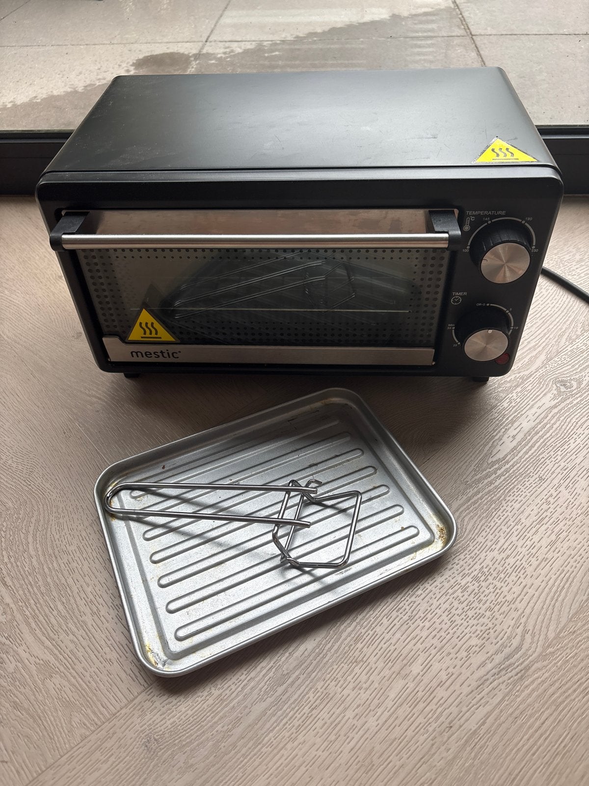 Mestic Mini-oven MO-80 - Compact en Handig, Witgoed en Apparatuur, Minder dan 45 cm, Ophalen of Verzenden, Vrijstaand, Mini-oven