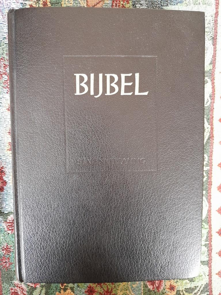 Bijbel, Statenvertaling, gezinsbijbel, Ophalen of Verzenden, Zo goed als nieuw, Artiest
