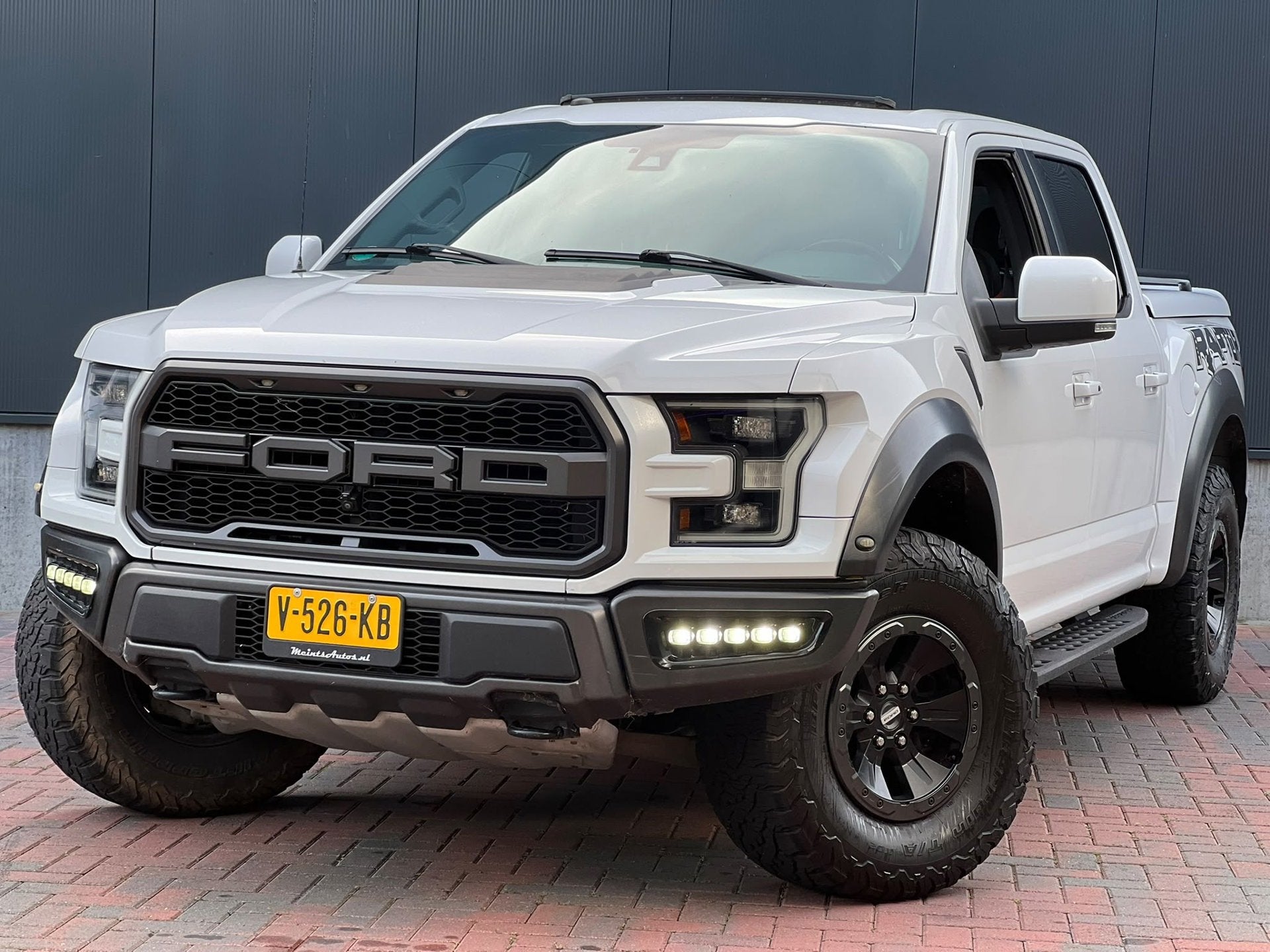 Ford F150 RAPTOR Leer * Pano * G3 * Trekhaak * Navi, Automaat, Wit, Origineel Nederlands, Bedrijf