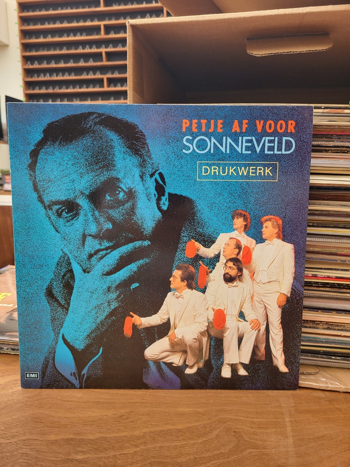 Drukwerk- Petje Af Voor Wim Sonneveld (3), Cd's en Dvd's, Vinyl | Nederlandstalig, Ophalen of Verzenden, Gebruikt, Overige formaten