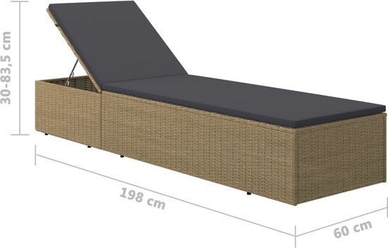 Ligstoel Voor Buiten – Tuinstoel – Relaxstoel – Zonnebed, Corvance B.V., Verzenden, Nieuw, Corvancebol@gmail.com