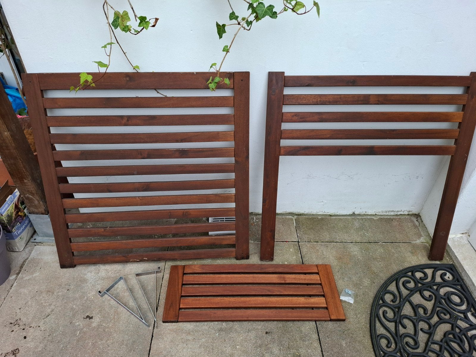IKEA Applaro wandpaneel + plank, Tuin en Terras, Ophalen, Gebruikt, Minder dan 100 cm, 150 tot 200 cm