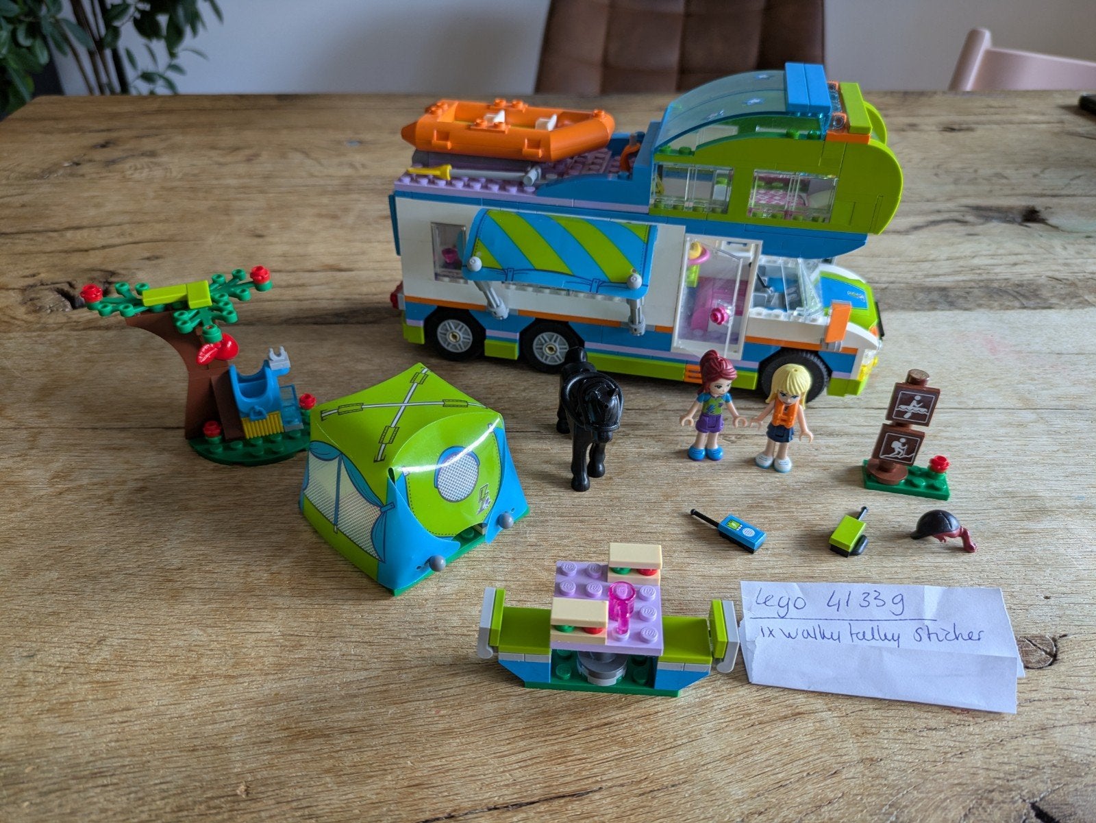 41339 LEGO Friends Mia's Camper, Gebruikt, Lego, Friends, Ophalen of Verzenden