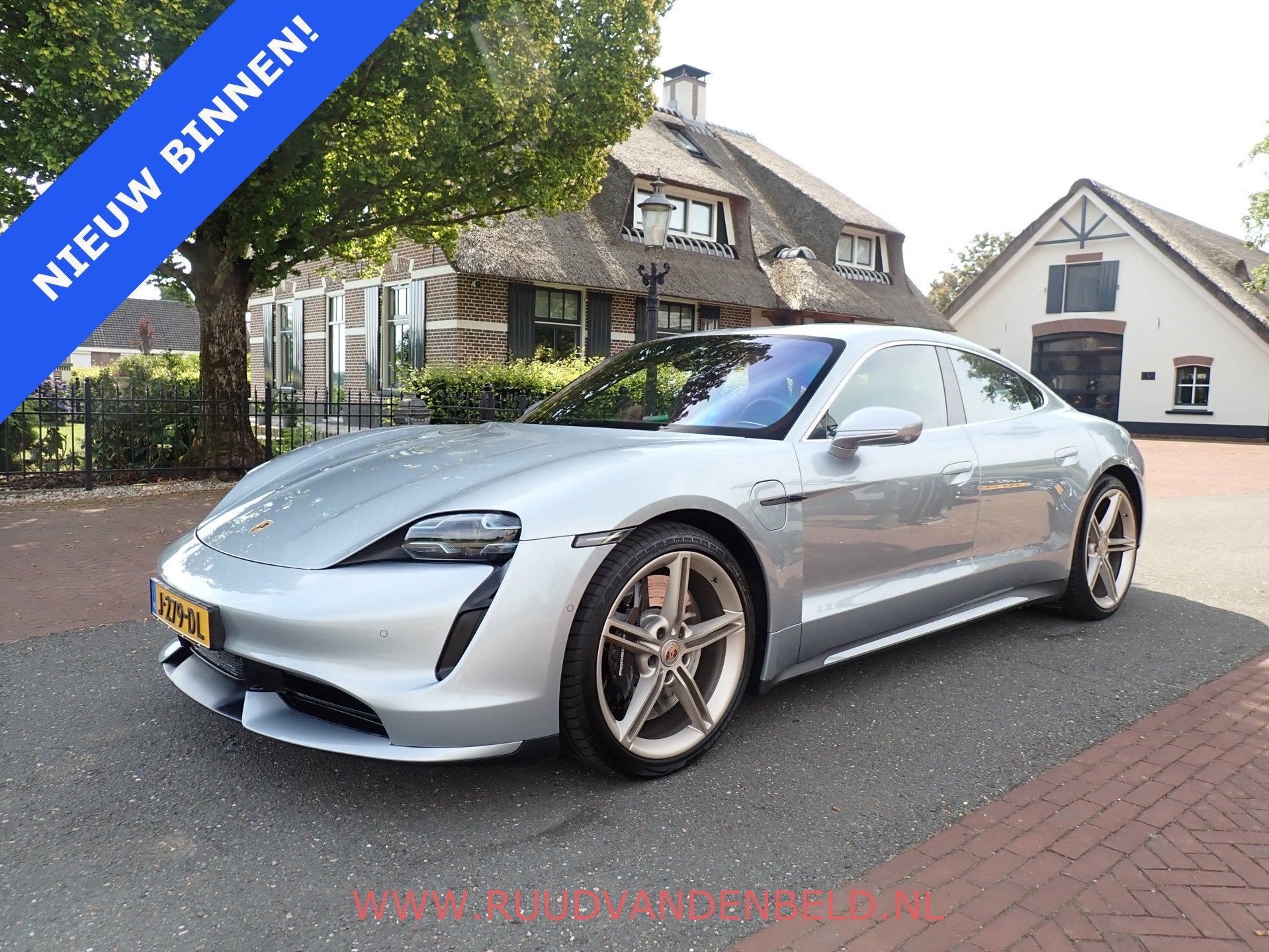Porsche Taycan Turbo 626pk 92%SOH SPORT-CHRONO/ACC/BURMESTER, Auto's, Porsche, Dealer onderhouden, Gebruikt, 23 min, 4 stoelen