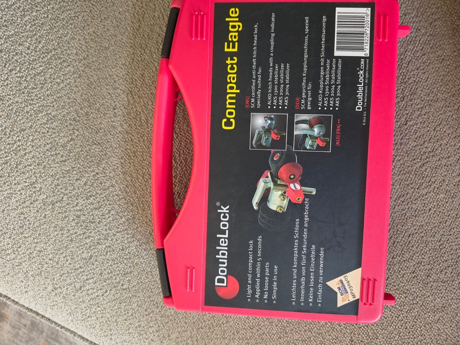 Double lock disselslot compact Eagle, Ophalen of Verzenden, Gebruikt