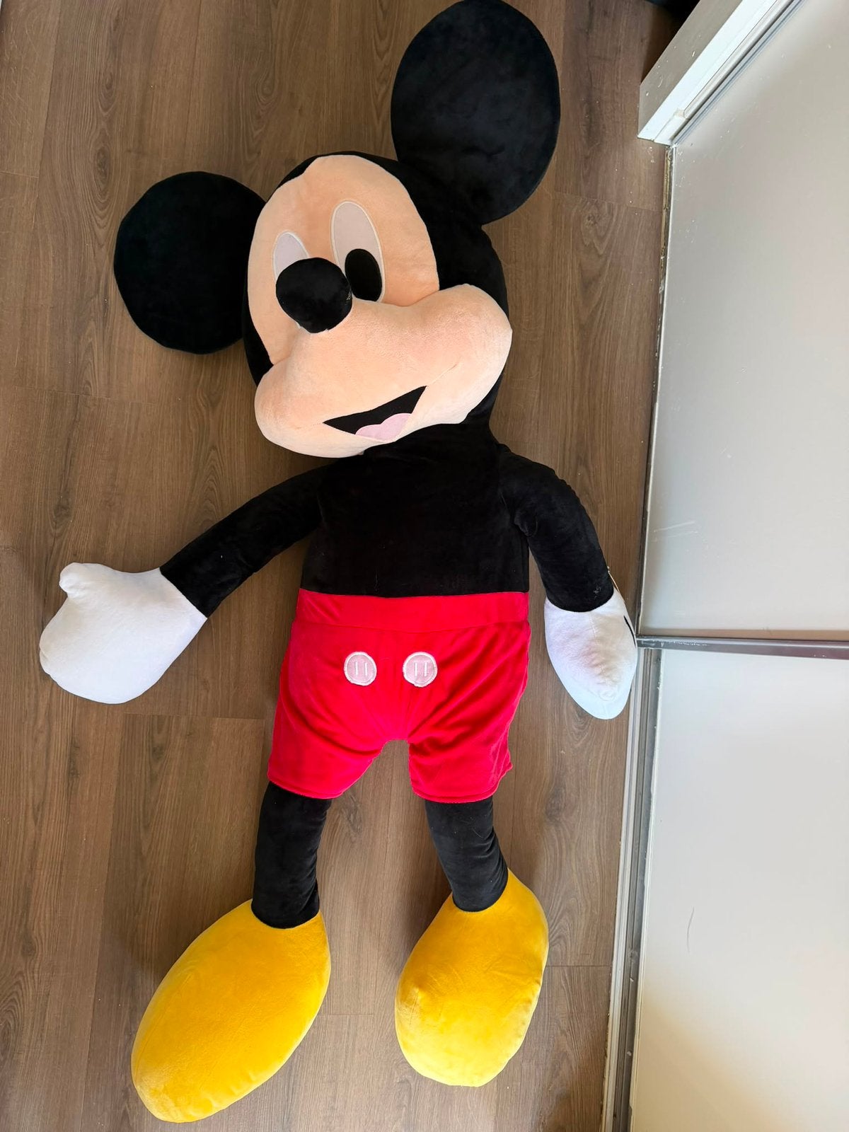 Super grote originele Mickey Mouse, Kinderen en Baby's, Speelgoed | Knuffels en Pluche, Ophalen of Verzenden, Nieuw, Overige typen