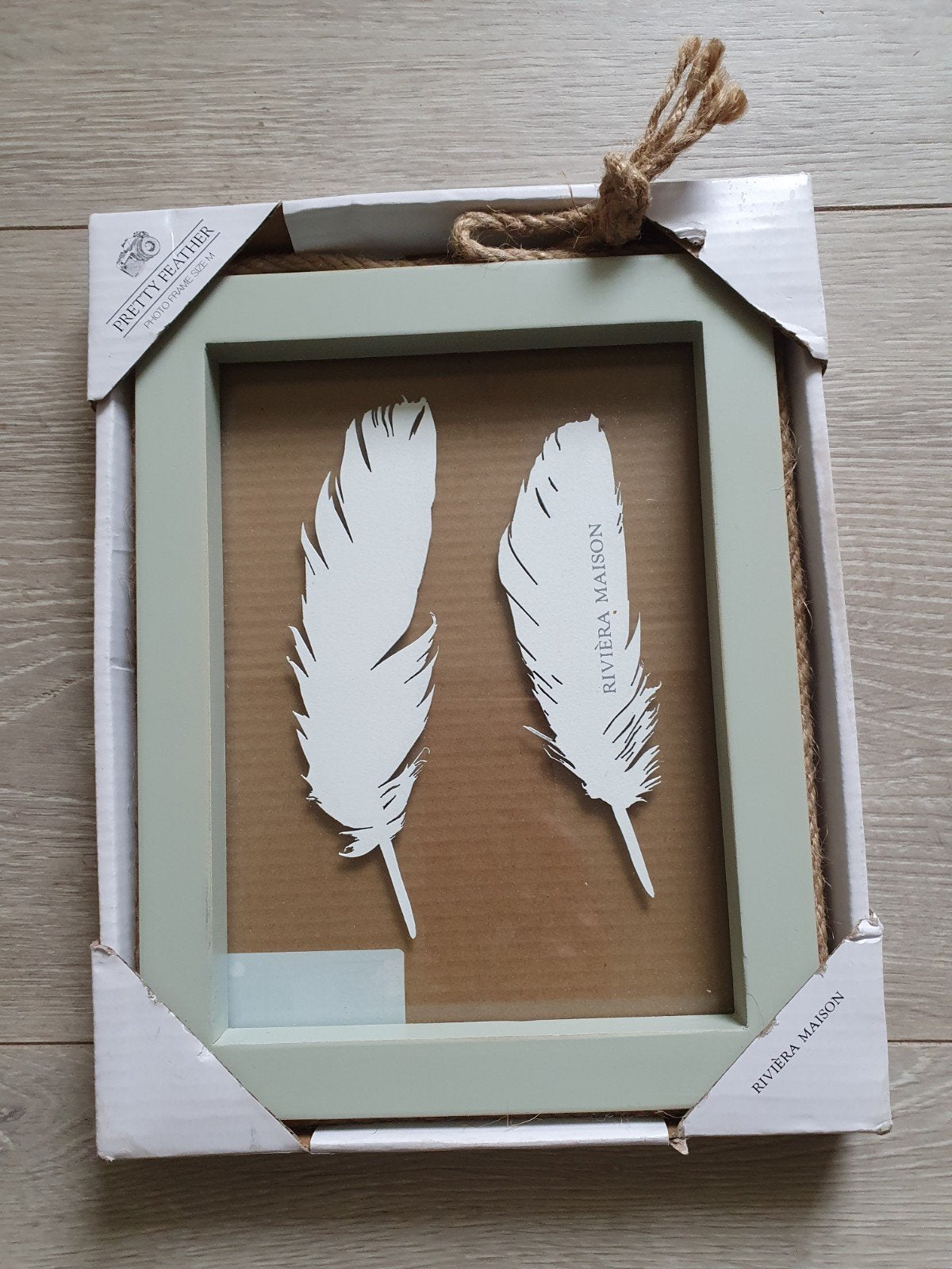 Riviera Maison pretty feather foto lijst, Huis en Inrichting, Woonaccessoires | Lijsten, Ophalen of Verzenden
