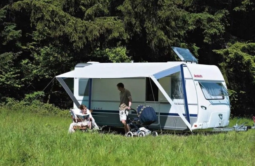Isabella Sun-Z Luifel 365cm - Ideaal voor Caravan, Ophalen, Gebruikt
