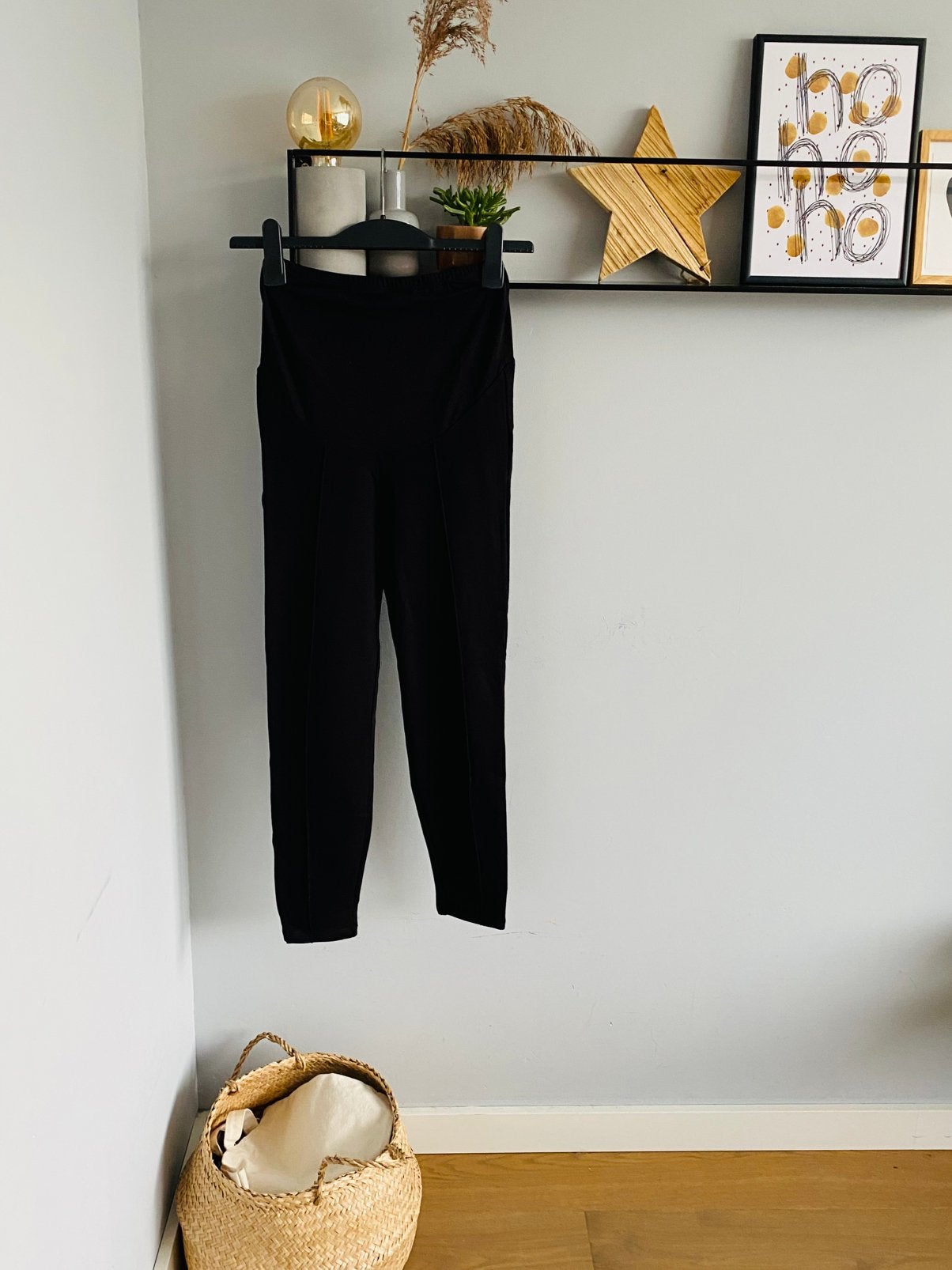 Legging/ lange broek/ mama tregging van H&M, maat XS/34, Zwart, Nieuw, Ophalen of Verzenden, Maat 34 (XS) of kleiner