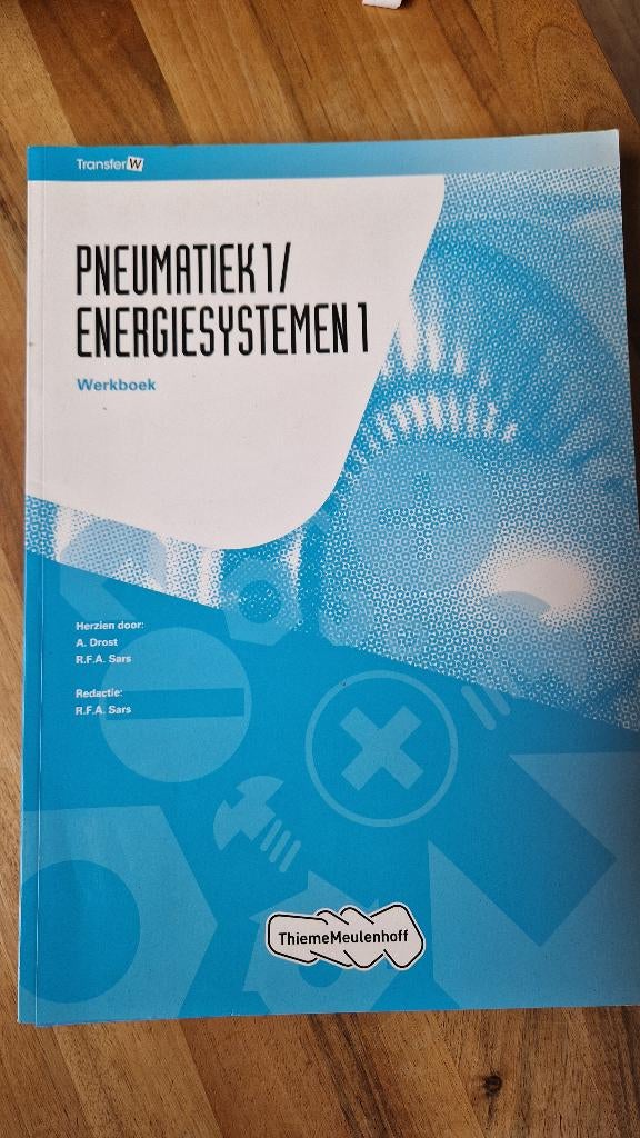 Pneumatiek 1 Energiesystemen 1 Werkboek, Drost Sars, Zo goed als nieuw, Ophalen, Metaaltechniek