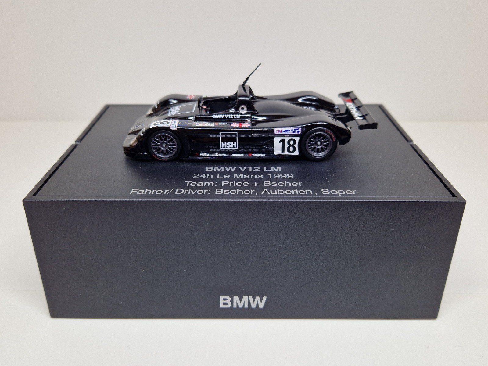 Minichamps BMW V12 LM 24h Le Mans 1999 dealer edition, 1:43., Ophalen of Verzenden, Nieuw, Auto, MiniChamps