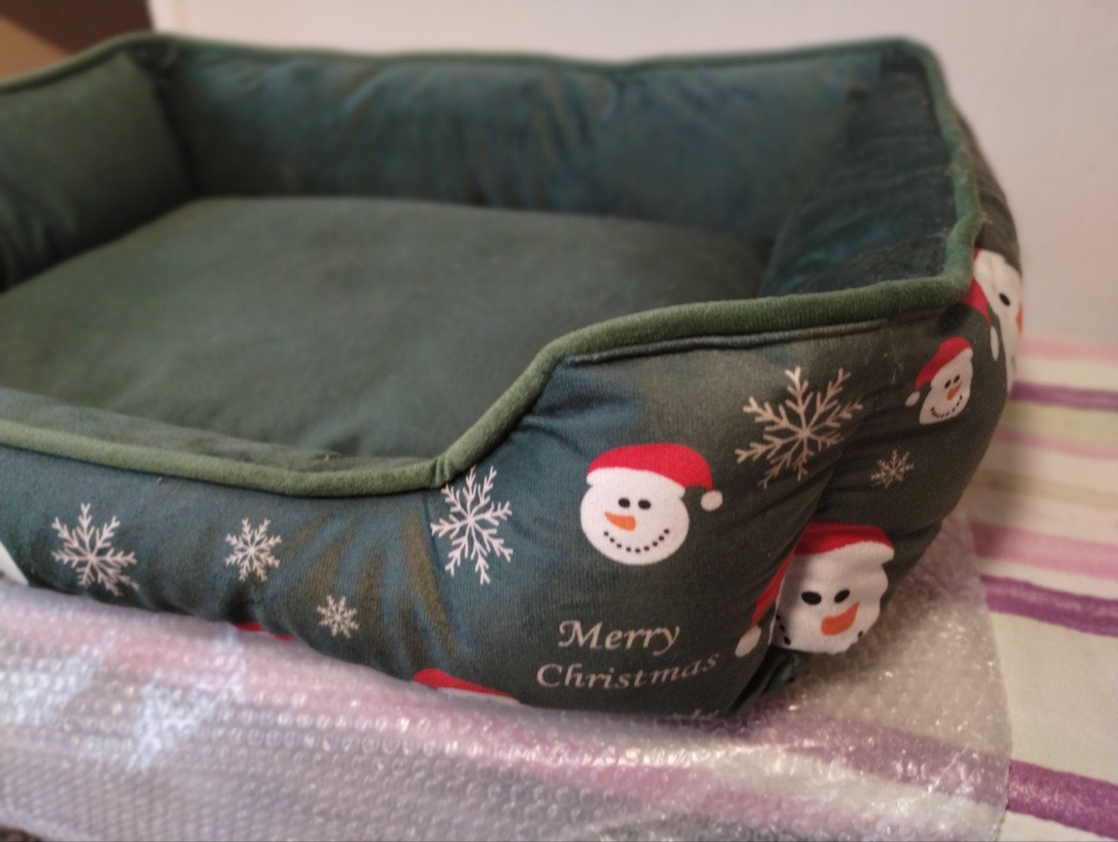 Kerst kattenmand 55 x 45 cm, Dieren en Toebehoren, Ophalen, Pluche